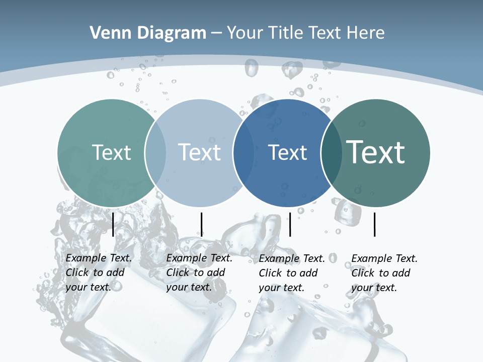 Square Copy Reflection PowerPoint Template