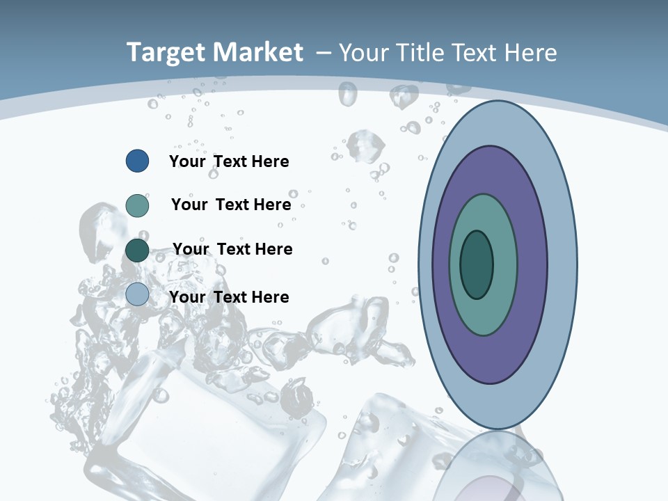 Square Copy Reflection PowerPoint Template