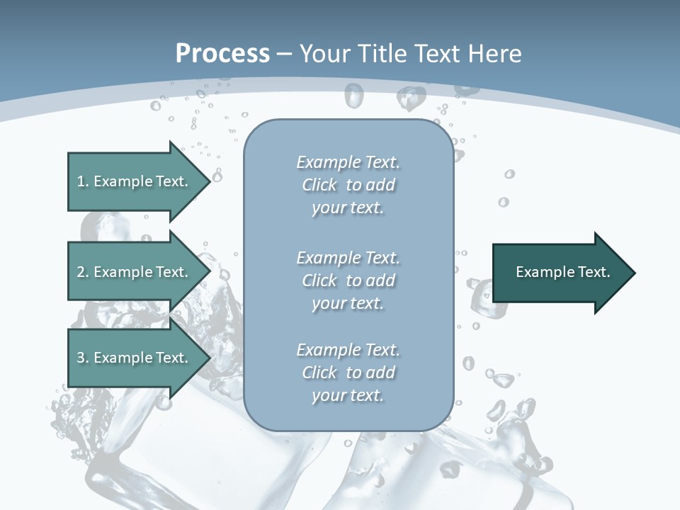 Square Copy Reflection PowerPoint Template