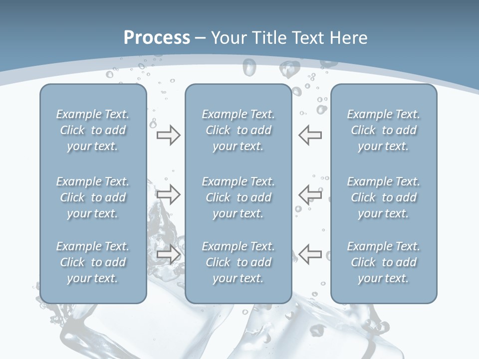 Square Copy Reflection PowerPoint Template