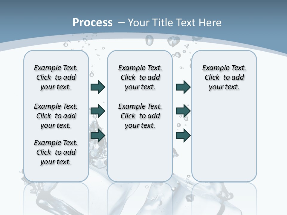 Square Copy Reflection PowerPoint Template