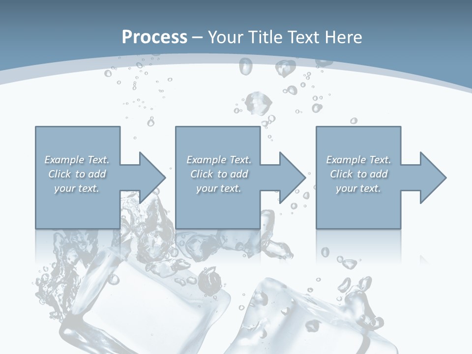 Square Copy Reflection PowerPoint Template
