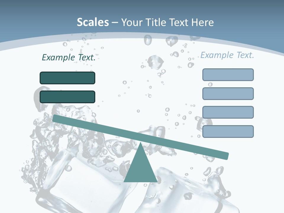 Square Copy Reflection PowerPoint Template