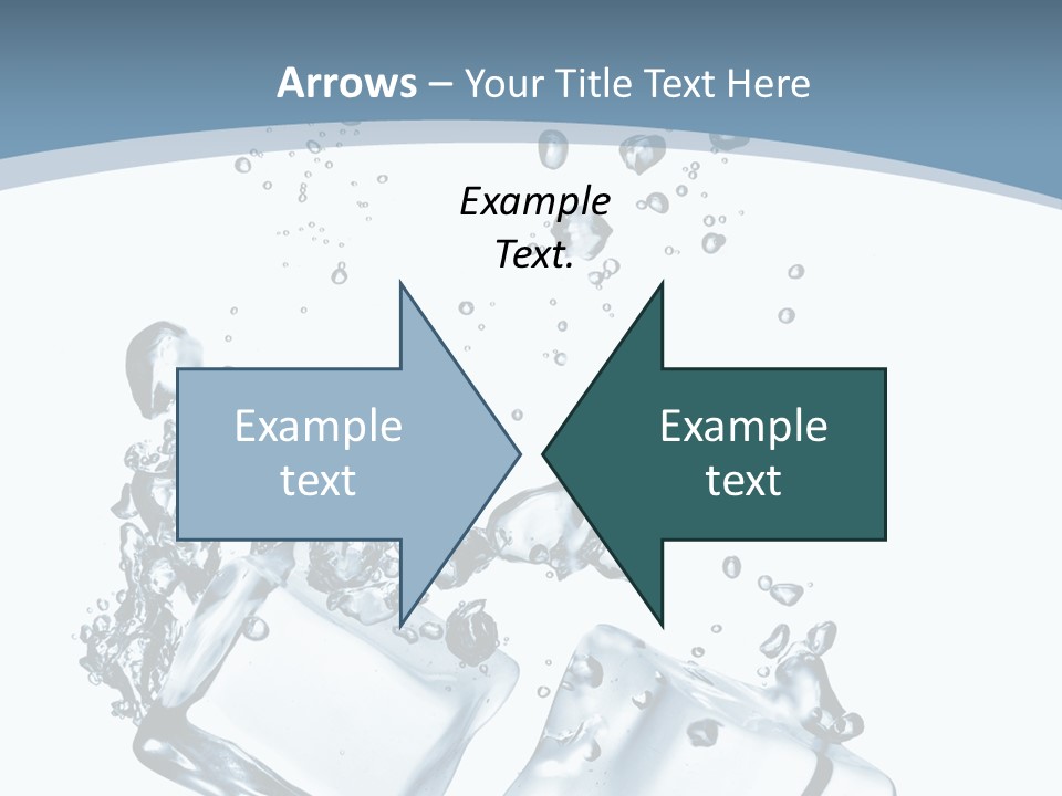Square Copy Reflection PowerPoint Template