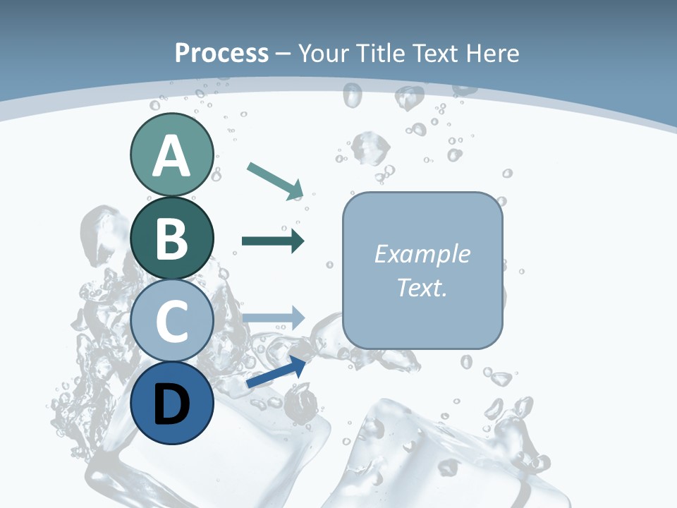 Square Copy Reflection PowerPoint Template