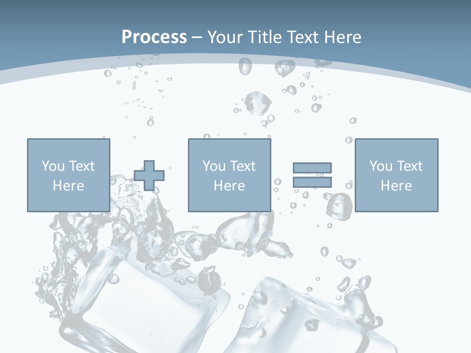 Square Copy Reflection PowerPoint Template