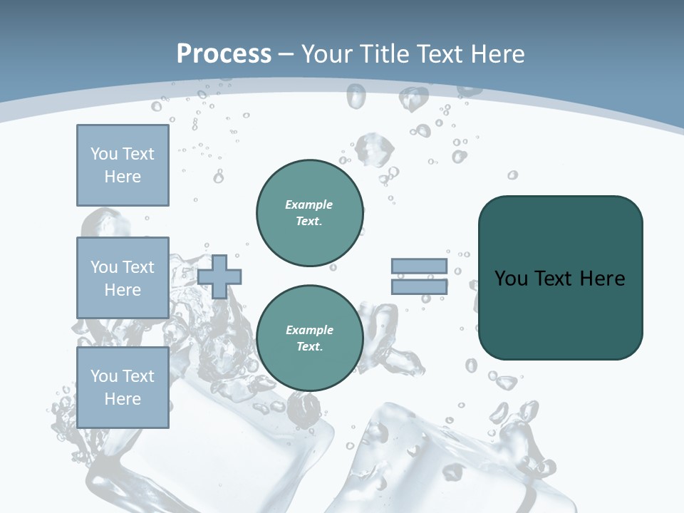 Square Copy Reflection PowerPoint Template