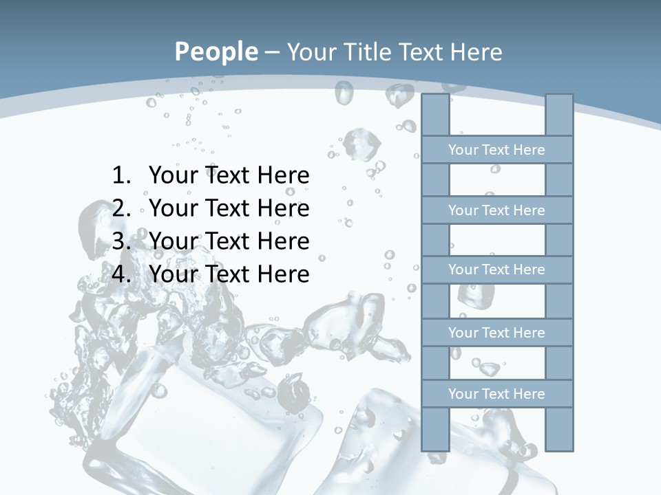 Square Copy Reflection PowerPoint Template