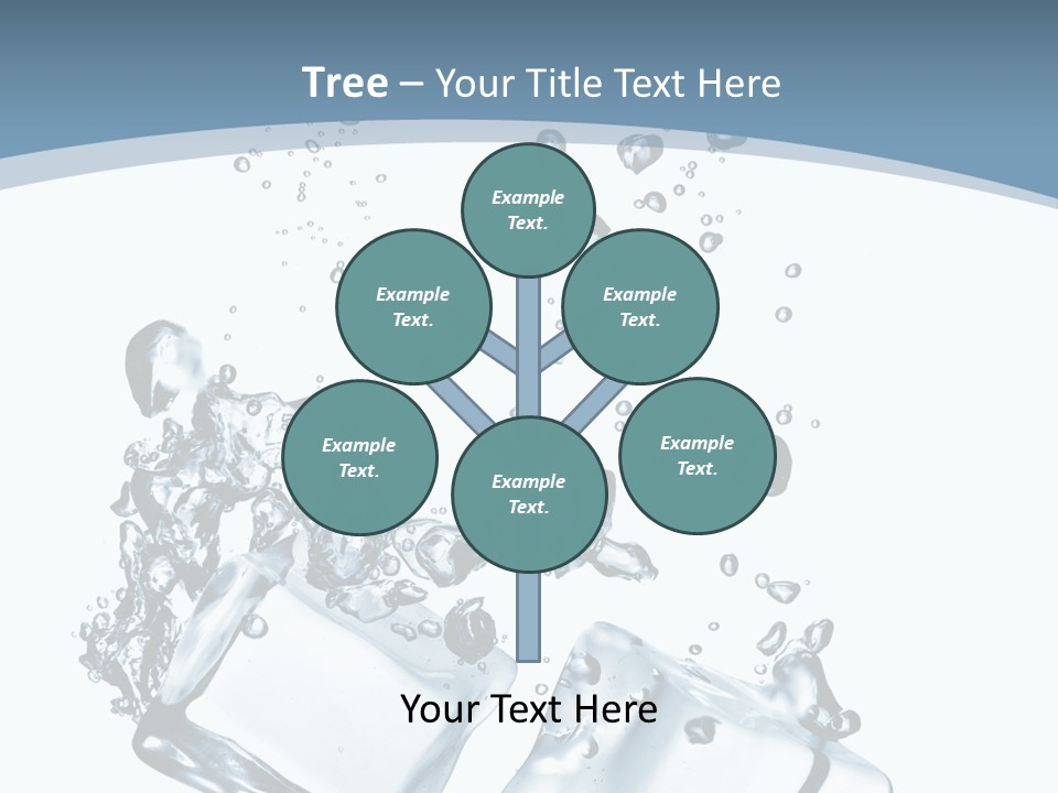 Square Copy Reflection PowerPoint Template