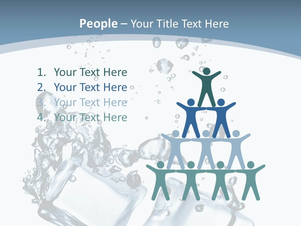 Square Copy Reflection PowerPoint Template