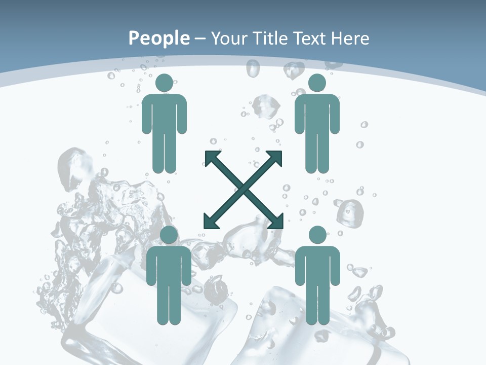 Square Copy Reflection PowerPoint Template