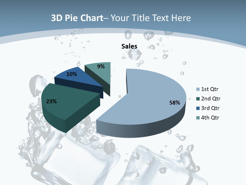 Square Copy Reflection PowerPoint Template