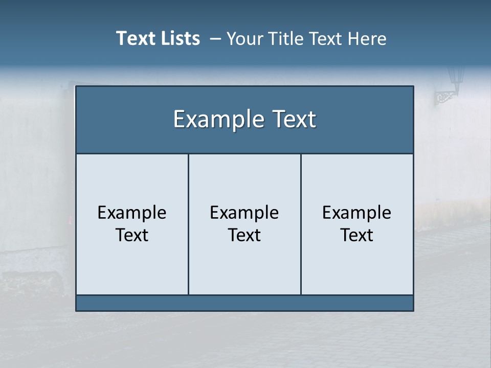 Commercial Background Empty PowerPoint Template