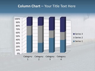 Commercial Background Empty PowerPoint Template