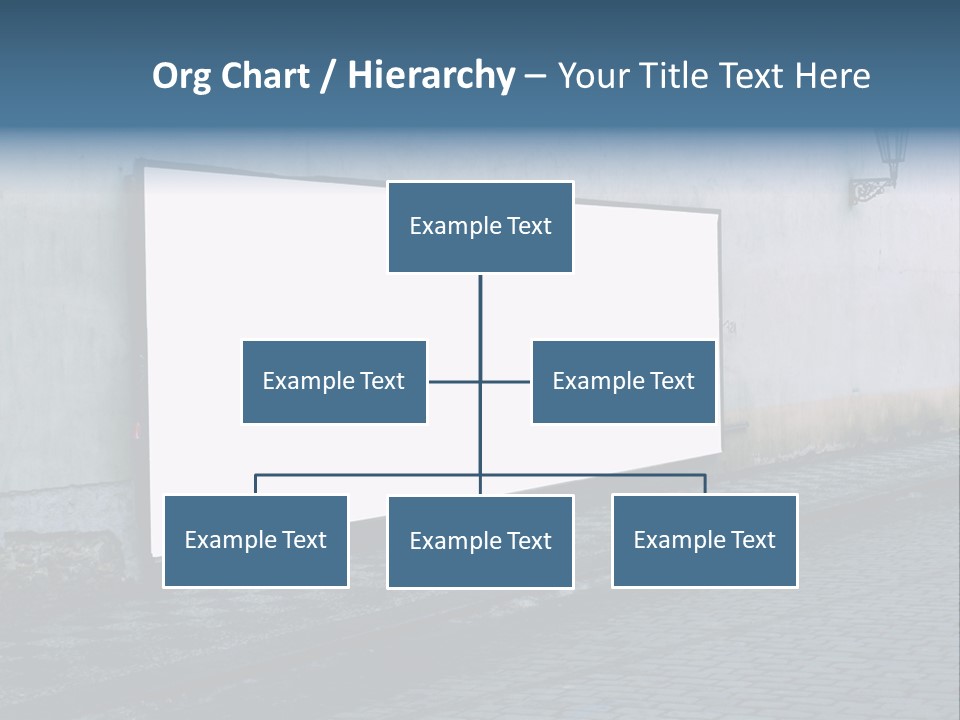 Commercial Background Empty PowerPoint Template