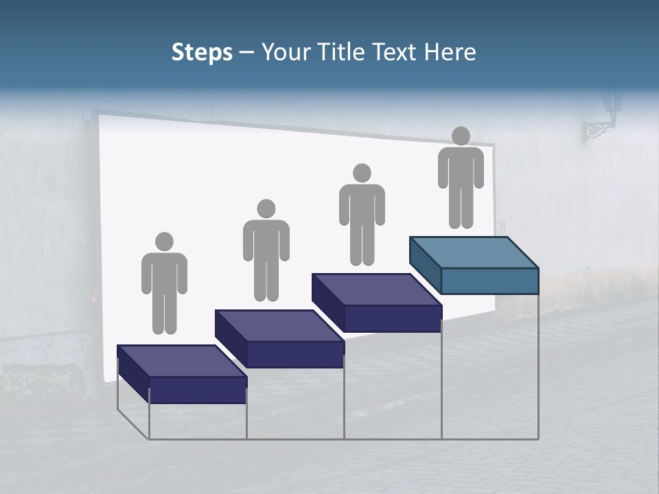 Commercial Background Empty PowerPoint Template