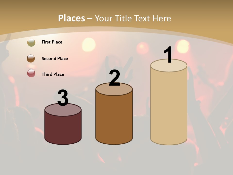 Heavy Metal Concert Crowd PowerPoint Template