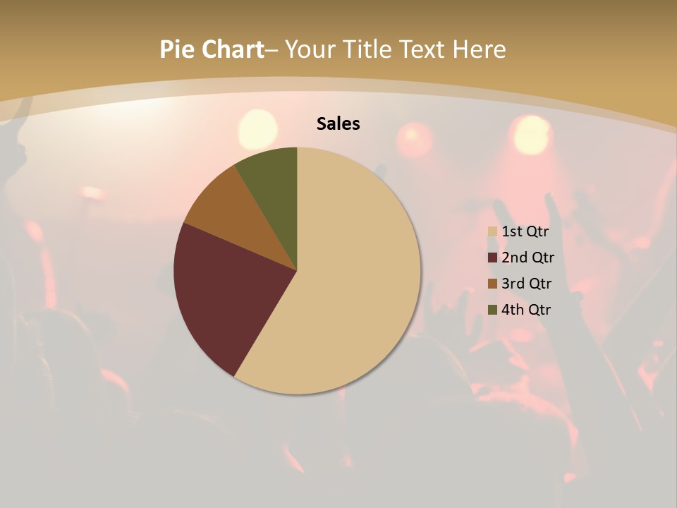 Heavy Metal Concert Crowd PowerPoint Template