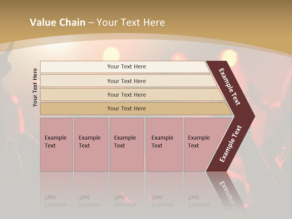 Heavy Metal Concert Crowd PowerPoint Template
