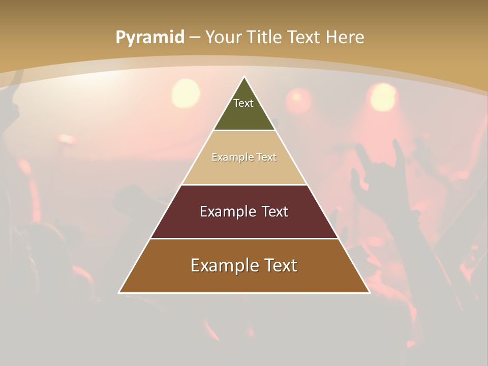 Heavy Metal Concert Crowd PowerPoint Template