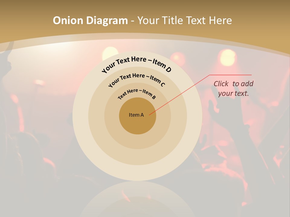 Heavy Metal Concert Crowd PowerPoint Template