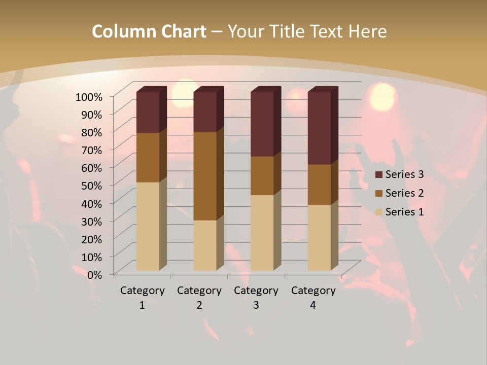 Heavy Metal Concert Crowd PowerPoint Template