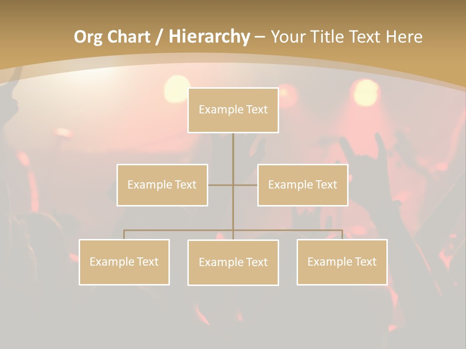 Heavy Metal Concert Crowd PowerPoint Template