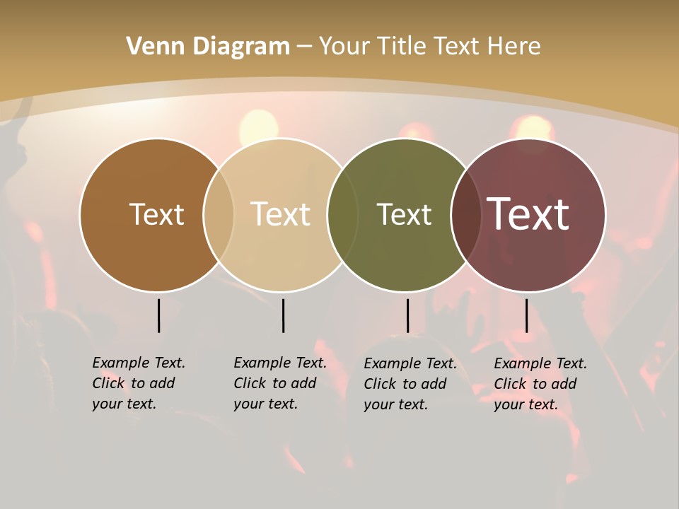 Heavy Metal Concert Crowd PowerPoint Template