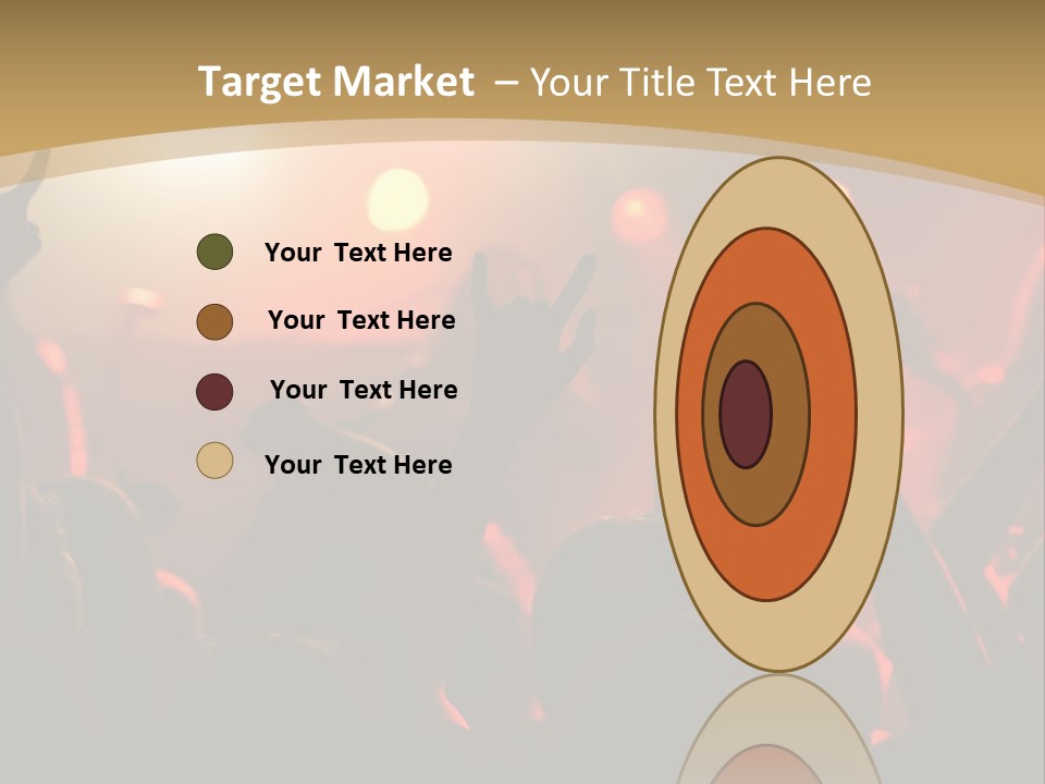 Heavy Metal Concert Crowd PowerPoint Template