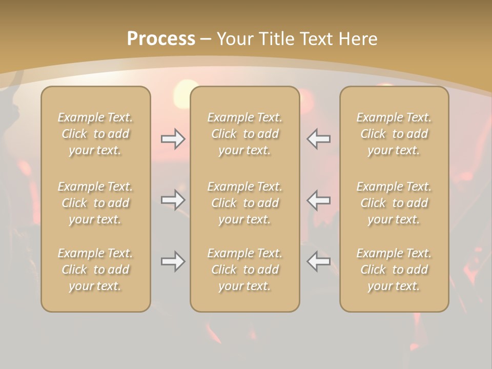 Heavy Metal Concert Crowd PowerPoint Template