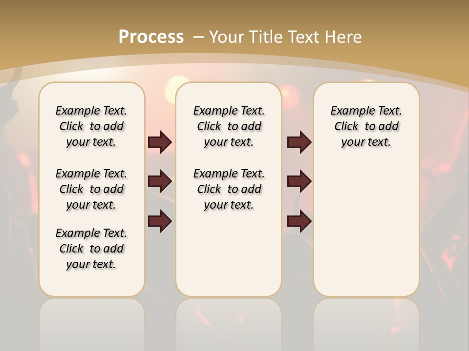 Heavy Metal Concert Crowd PowerPoint Template