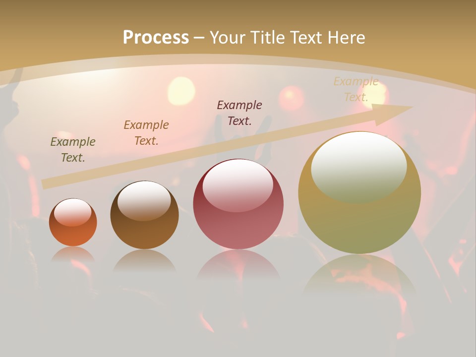 Heavy Metal Concert Crowd PowerPoint Template