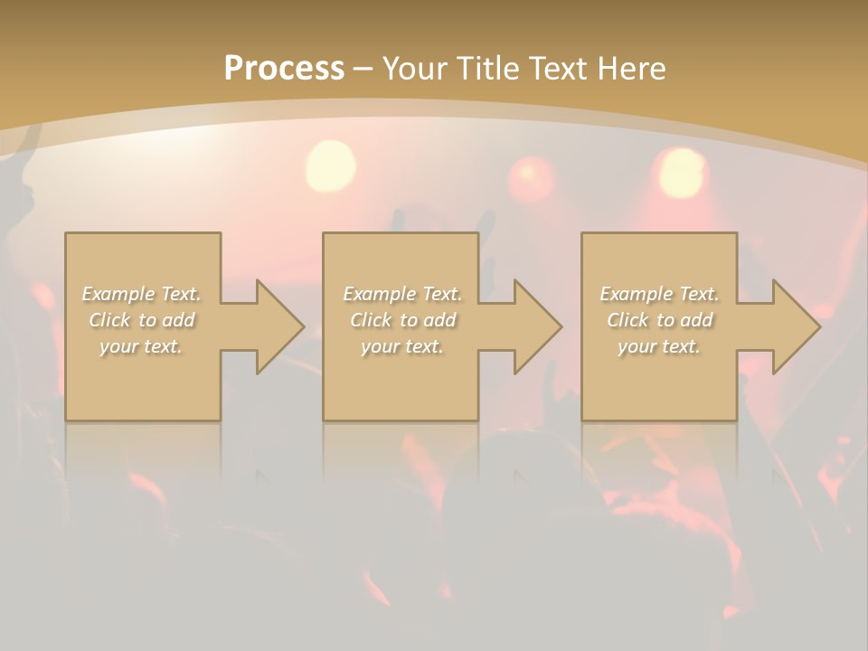 Heavy Metal Concert Crowd PowerPoint Template