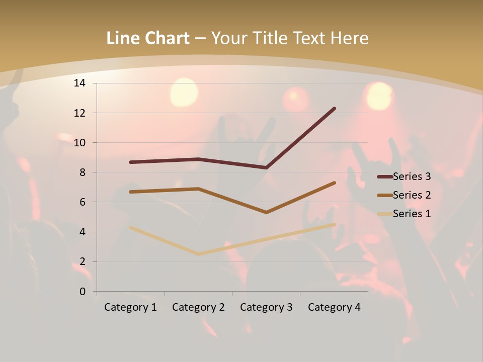 Heavy Metal Concert Crowd PowerPoint Template
