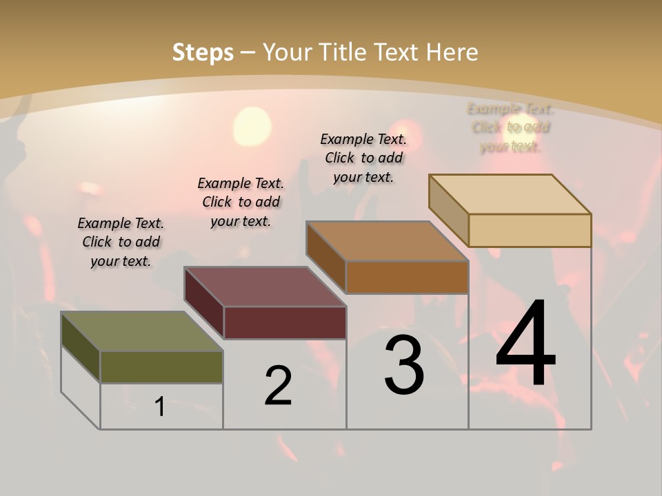 Heavy Metal Concert Crowd PowerPoint Template