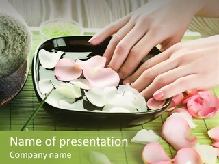 Manicure Spa PowerPoint Template