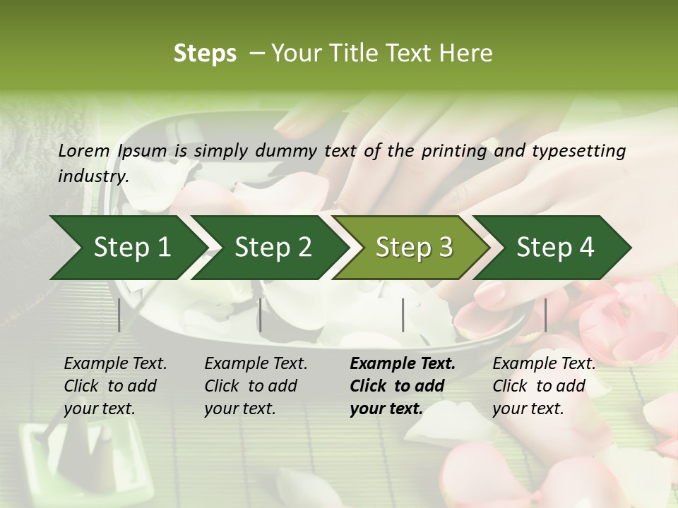 Manicure Spa PowerPoint Template