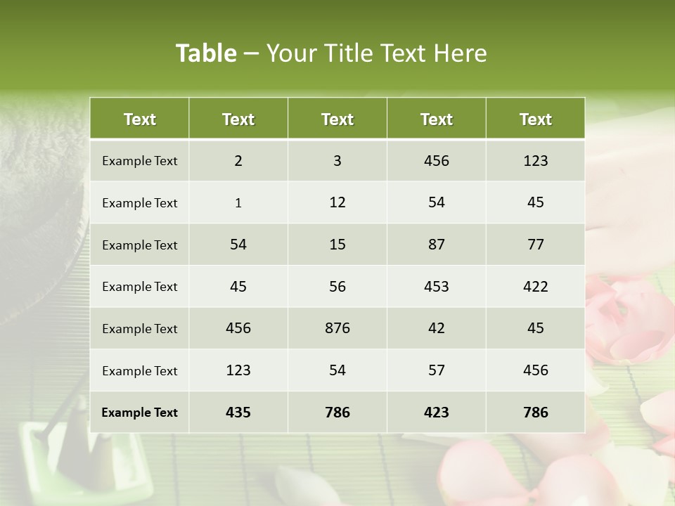 Manicure Spa PowerPoint Template