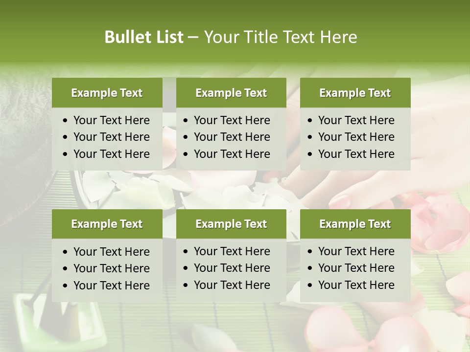 Manicure Spa PowerPoint Template