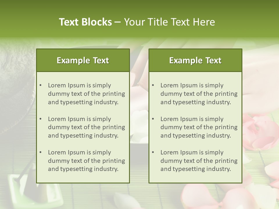 Manicure Spa PowerPoint Template