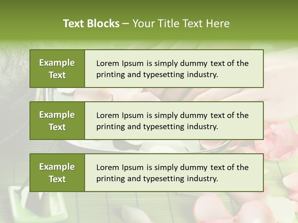 Manicure Spa PowerPoint Template