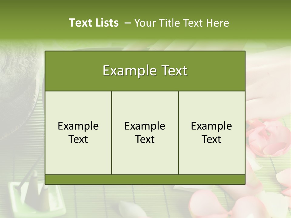 Manicure Spa PowerPoint Template