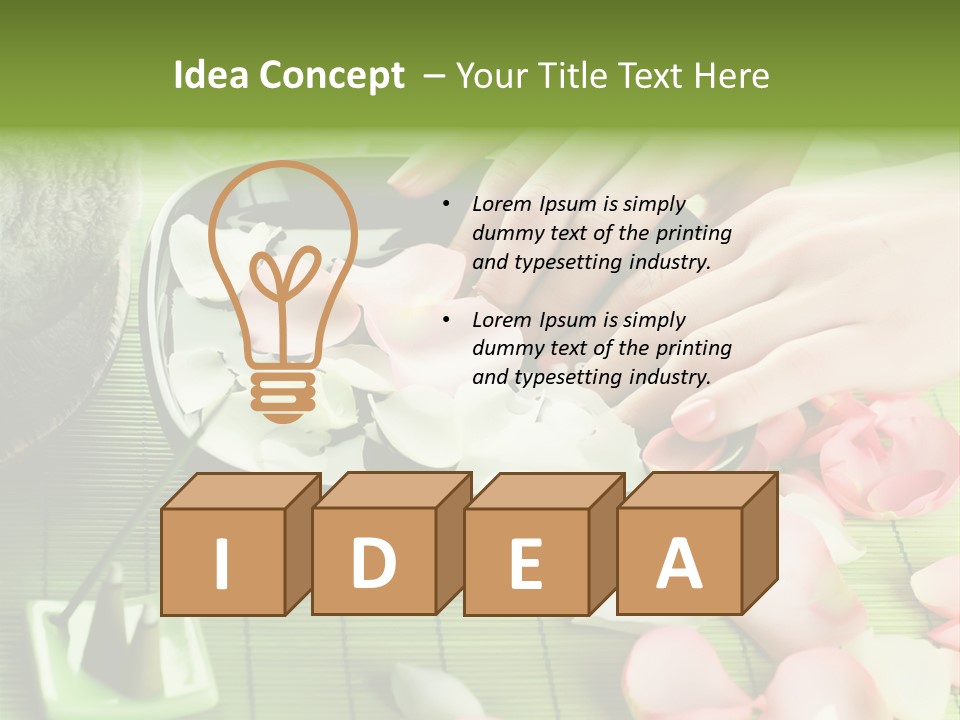 Manicure Spa PowerPoint Template