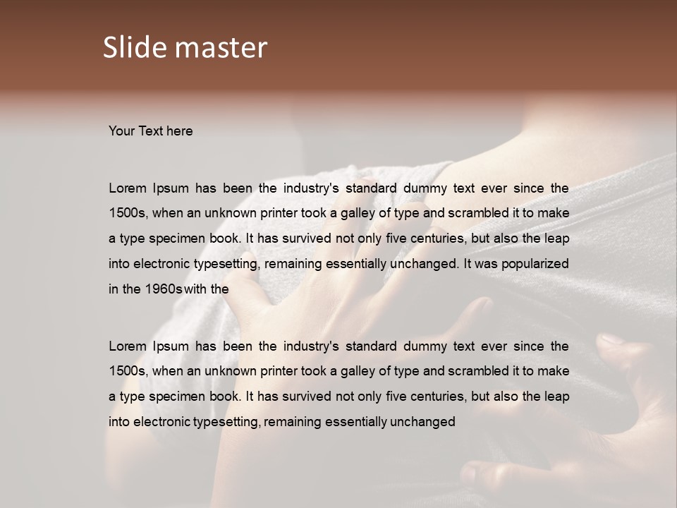 We Hurt Each Other PowerPoint Template