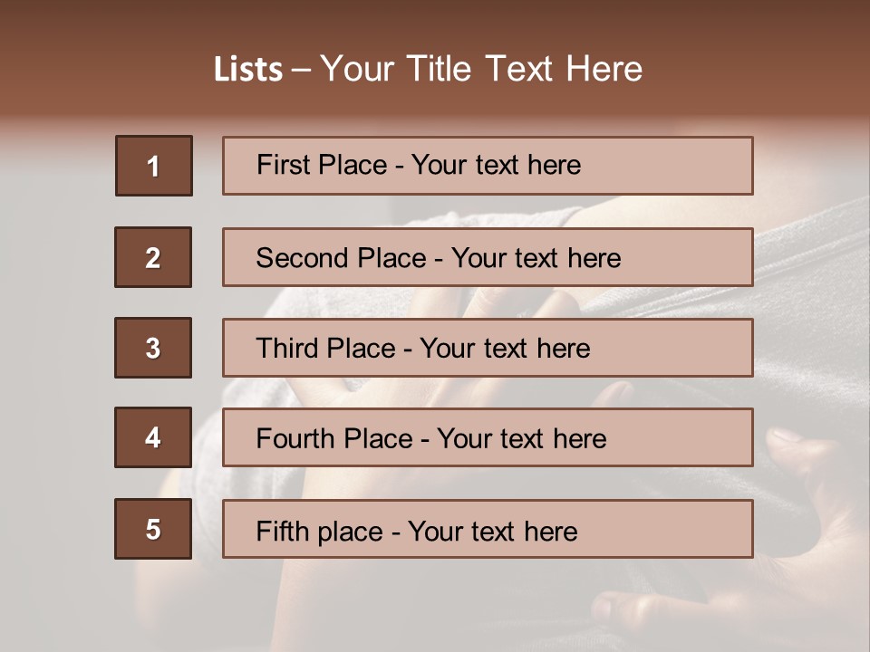 We Hurt Each Other PowerPoint Template