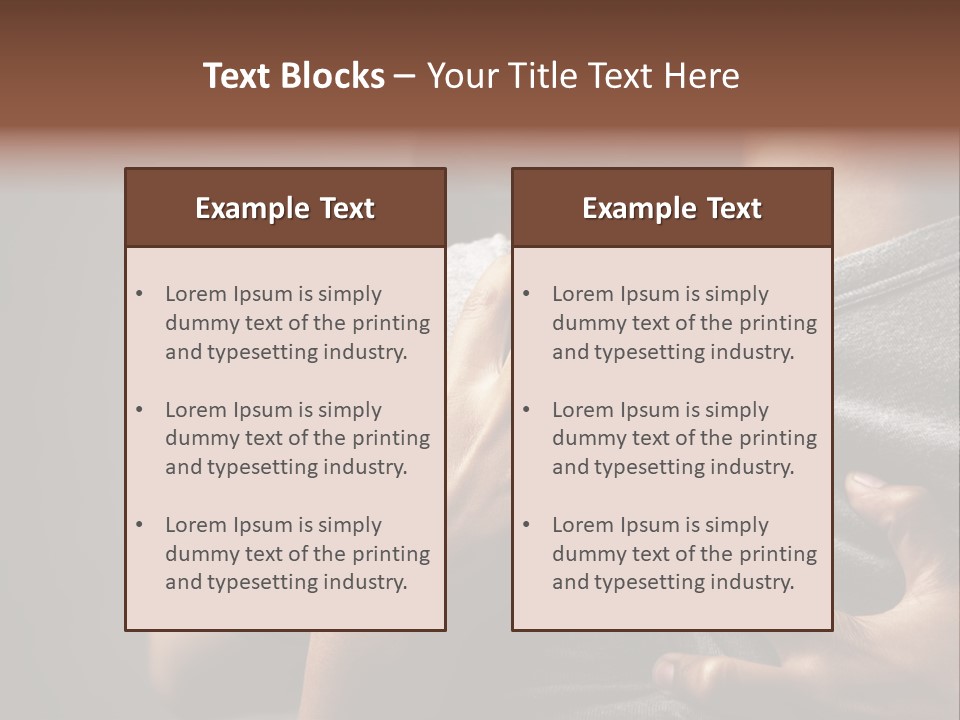 We Hurt Each Other PowerPoint Template