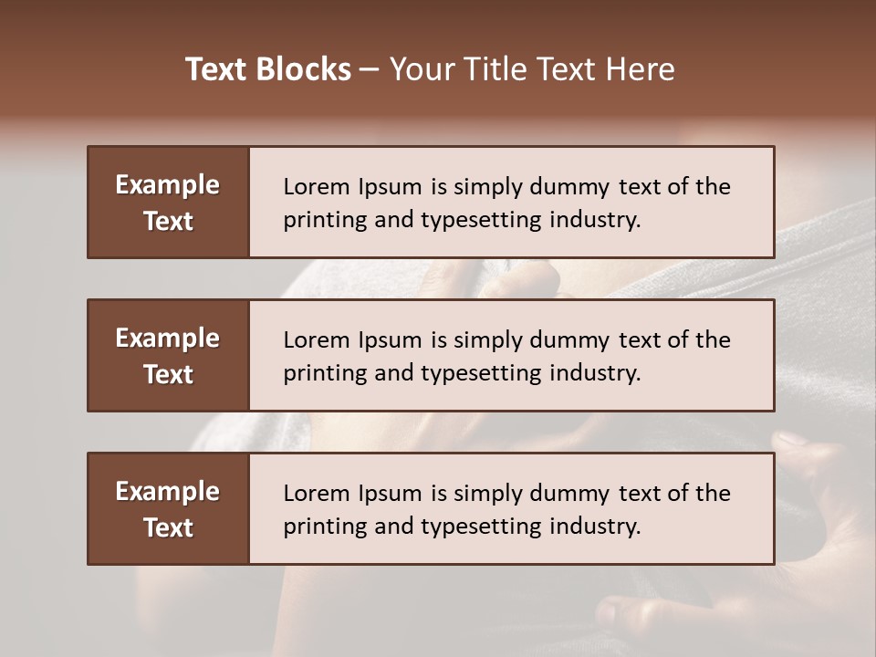 We Hurt Each Other PowerPoint Template