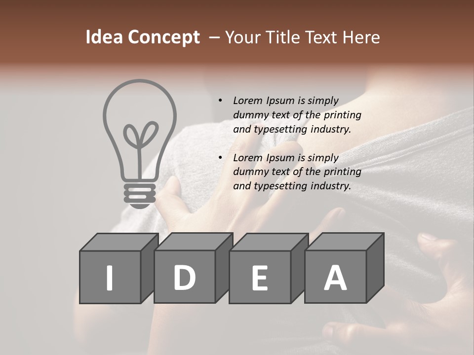 We Hurt Each Other PowerPoint Template