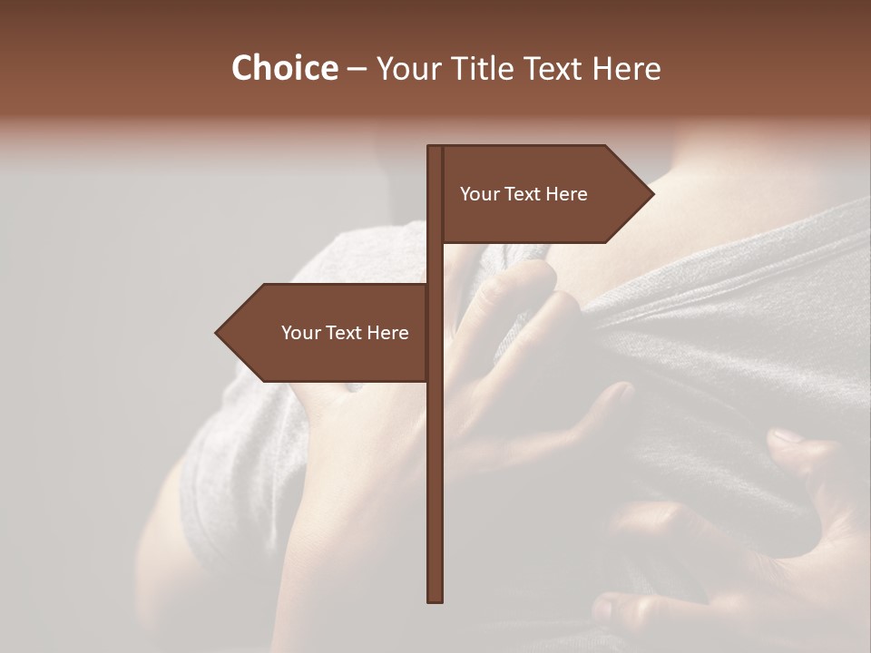 We Hurt Each Other PowerPoint Template