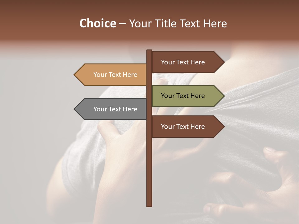 We Hurt Each Other PowerPoint Template